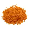 Orange granular toilet cleaner with a fresh and fragrant scent for removing dirt and scale Item Picture